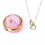 Caixa Paixão Eterna e Colar Dois Corações