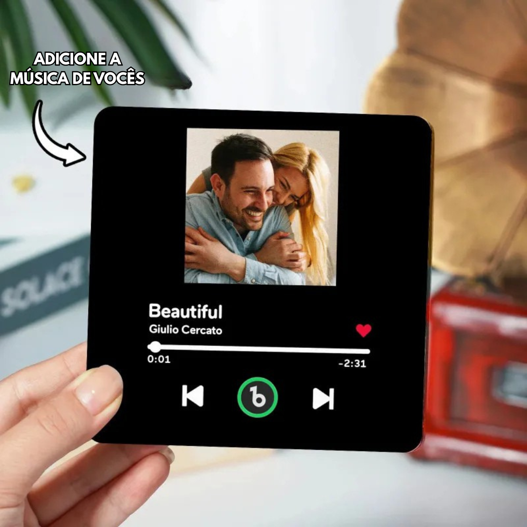 Imã Musical Personalizado