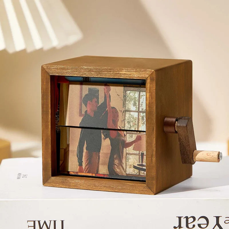 Porta-Retrato Flipbook Personalizado com Luz