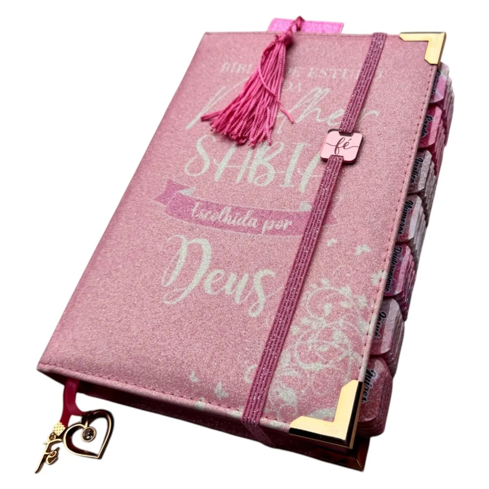 Bíblia Da Mulher Sábia De Estudos 100% Glitter Pin, De João Ferreira De Almeida. Editora Cpp, Capa Dura - Com Índice