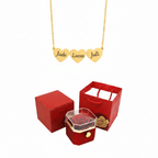 Caixa Rotativa com Rosa Eterna Dia das Mães