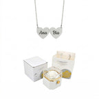 Caixa Rotativa com Rosa Eterna Dia das Mães